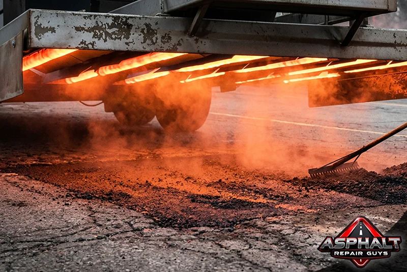 Infared Asphalt Repairs in Severance, Colorado